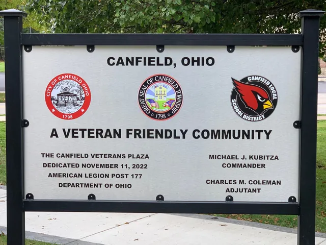 Community monument sign