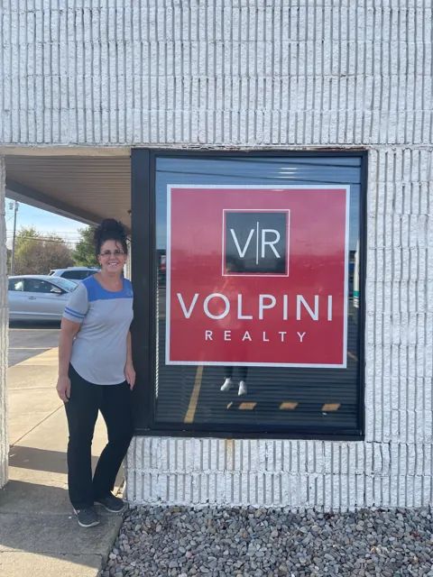 Window graphics for a real estate office