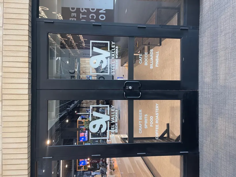 Steel Valley sign by DC Graphics