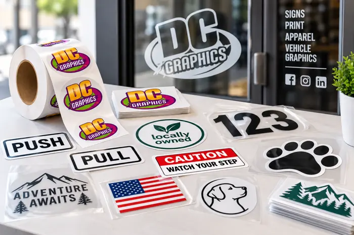 Stickers & Labels by DC Graphics