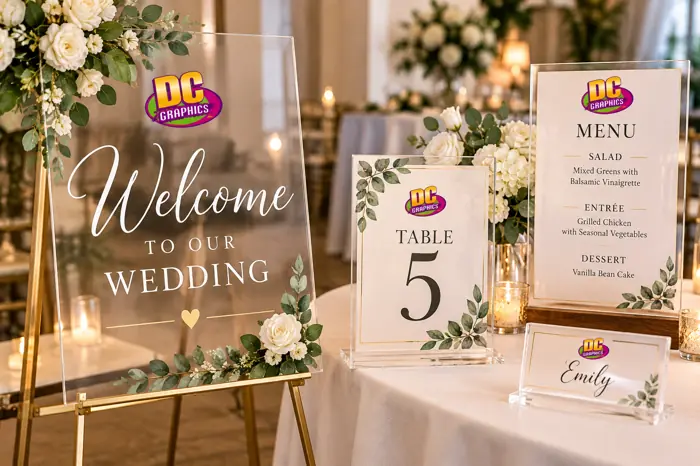 Wedding Seating Charts by DC Graphics