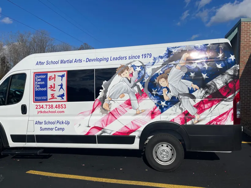 Junior Tae Kwon Do School van