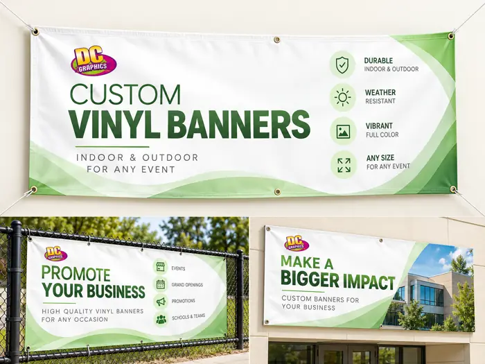 Vinyl Banners by DC Graphics
